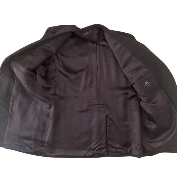 Brooks Brothers Navy Wool Blazer Sport Coat 43R Gold Buttons Classic Preppy - Picture 3 of 11